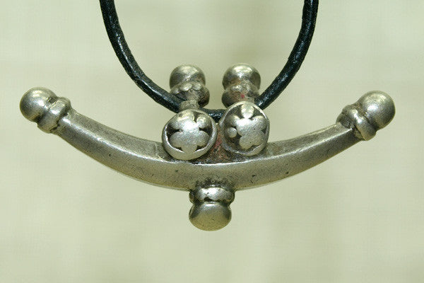 Small Traditional Silver Pendant from India