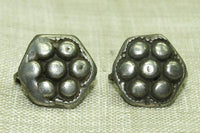 Antique silver button from India