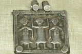 Old Silver Brahmanical Triad Pendant