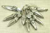 Set of Vintage Coin Silver Dagger Dangles