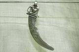 Antique Silver Indian Dagger Pendant