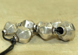 Short Strand of Vintage Silver Beads from India