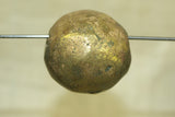 Large Round Brass Bead