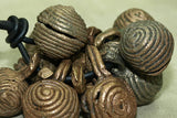 Set of Nigerian Bells with Concentric Circles