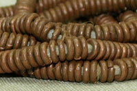 3.5-4mm Copper Heishi from Kenya