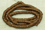 4mm Copper Heishi Beads from Kenya