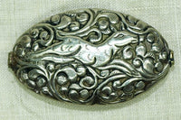 New Silver Bead from Nepal, Deer