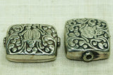 New Silver Bead From Nepal, Frog
