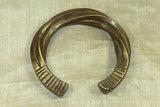 Antique Brass Twisty bracelet from Niger