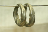 Pair of Twisted Antique Hair Rings from Niger