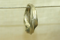 Antique Silver Hair Ring from Niger