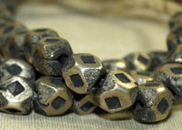 Strand Silver Tone 7mm Cornerless Cubes from Niger