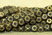 Strand brass 8mm Cornerless Cubes from NIger