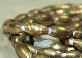 Brass "Football" Beads from Nigeria