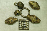 Collector's Set of Mixed Brass Beads