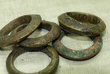 Antique Brass Ring with Ridge, Nigeria