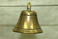 Very brassy Antique Nigerian Flared Bell
