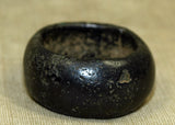 Old Dark Bronze Cameroon Hair Ring