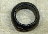 Old Dark Bronze Cameroon Hair Ring