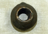 Chunky Antique Bronze Hair Ring from Cameroon