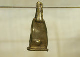 Antique Brass Nigerian "Bell" Dangle from Cameroon