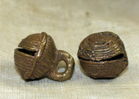 Nigerian Brass Bell with Clapper