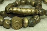 Antique Nigerian Bronze & Brass beads