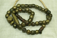 Antique Nigerian Bronze & Brass beads