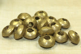 New 15mm Nigerian Brass Bicone bead