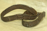 Pair of Antique Bronze Anklets from Cameroon