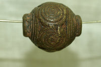 EXtra-Small Rare Bronze Hausa Tribe Bead (Nigeria)