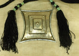 Vintage Tuareg Pyramid Pendant Necklace