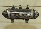 Antique Silver Capsule Pendant from Yemen