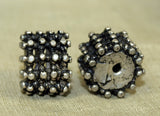 Pair of Silver Spacers from Yemen