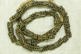 Strand of Cool Lumpy Brass Beads from Yemen