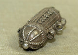 Antique Silver Capsule Yemen Pendant