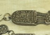 Antique Silver Yemen Scarf Holder