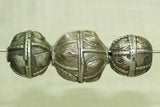 Set of Vintage Yemen Silver Beads
