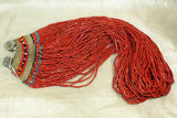 Antique Red  Nagaland Necklace