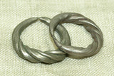 Small Antique Silver Hair Ring from Niger
