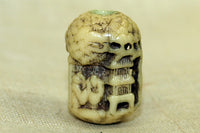 Antique Antique Ivory Ojime bead from Japan