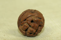 Antique Rosewood Ojime Bead, Japan