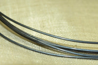 5 Feet Oxidized Sterling Silver Wire, 20 Gauge Soft