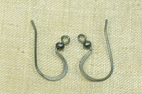 Oxidized Sterling Silver Earwires
