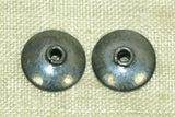 10mm Handmade Oxidized Sterling Bead Cap