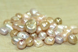 Small Grab Bag of Peach/Beige Freshwater Pearls