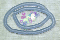 4mm Pale Blue Sequins