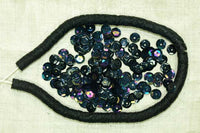 6mm Faceted Purple Sequins