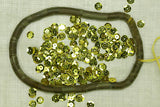 6mm Faceted Gold Sequins