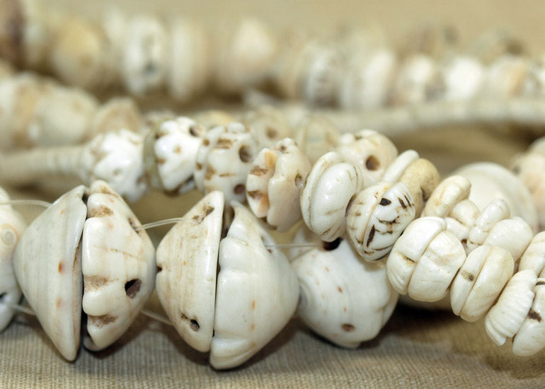 Strand of Carved Shell